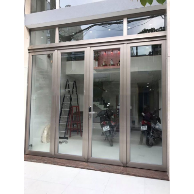 Cửa đi 4 cánh nhôm nhật 