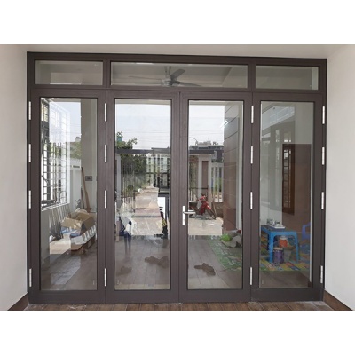 Cửa đi 4 cánh nhôm xingfa