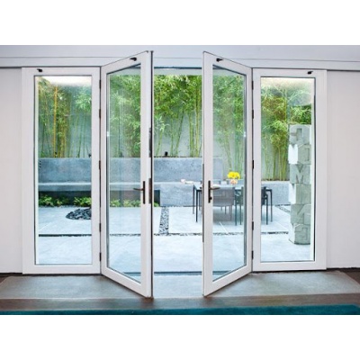 Cửa nhôm xingfa cửa đi 4 cánh mở quay