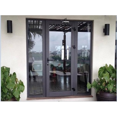 Cửa nhôm Xingfa- Cửa đi mở quay  3  cánh 