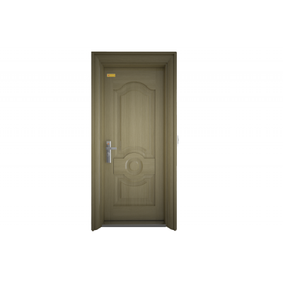 CỬA THÉP VÂN GỖ CÁNH ĐƠN-GS1H6