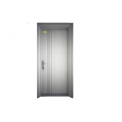 CỬA THÉP VÂN GỖ CÁNH  ĐƠN- GS1H7