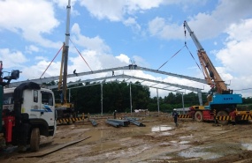NHÀ XƯỞNG Ở  KHU CÔNG NGHIỆP HẮC DỊCH