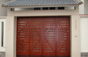  Cổng sắt 2 cánh 