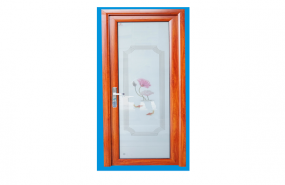 cửa wc kính nghệ thuật-YF10213